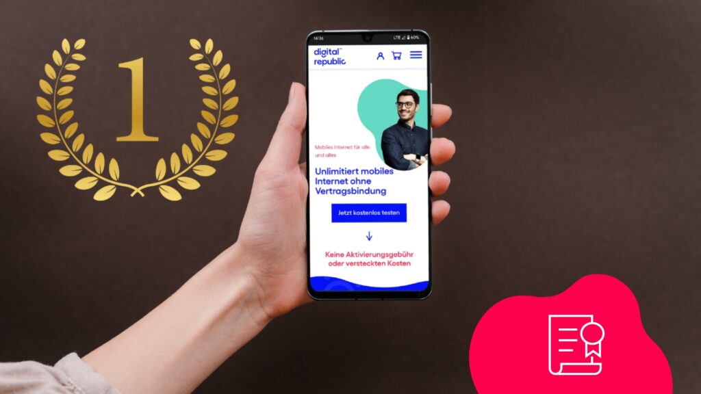 Digital Republic wird bester B2B Mobilfunkanbieter