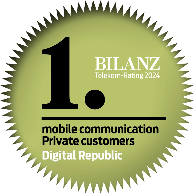 1. Place Bilanzrating mobile communications provate customers