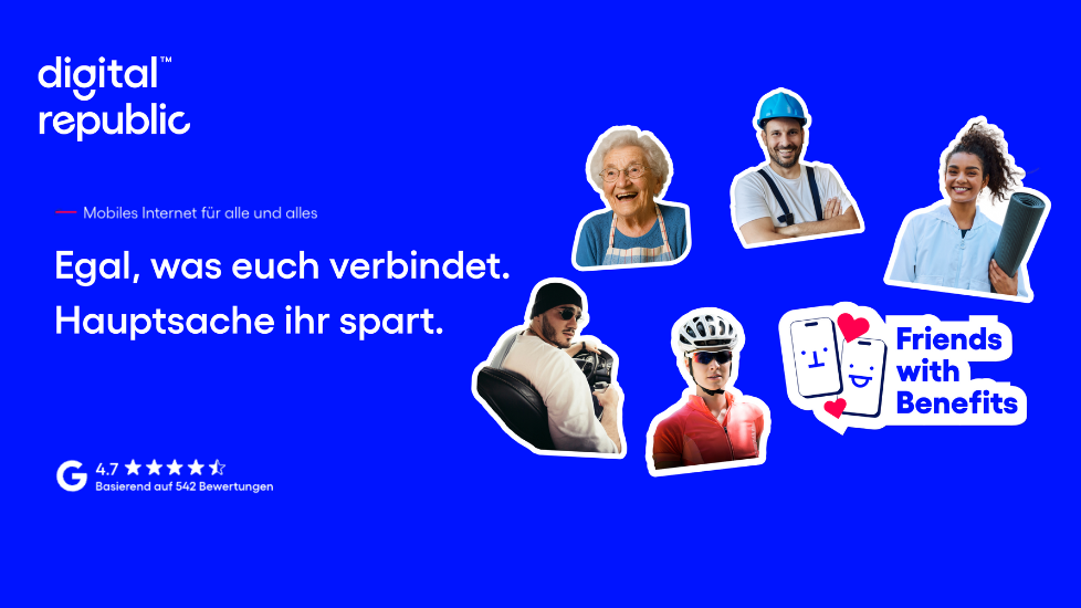 Digital Republic lanciert Friends with Benefits. Das einfachste Empfehlungsprogramm der Schweiz