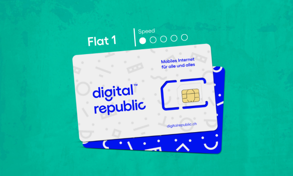 Flat 1 – SIM-Karte inkl. 365 Tage unlimitiert Internet