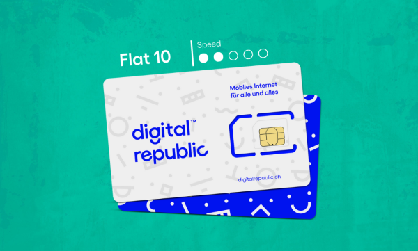 Flat 10 – SIM-Karte inkl. 30 Tage unlimitiert Internet